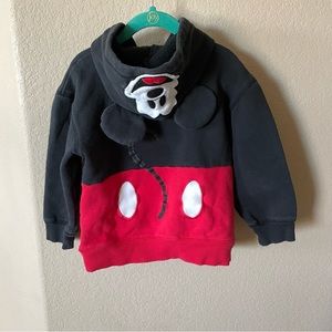 Disney Parks Kids Mickey Mouse Hoodie Jacket kids size S